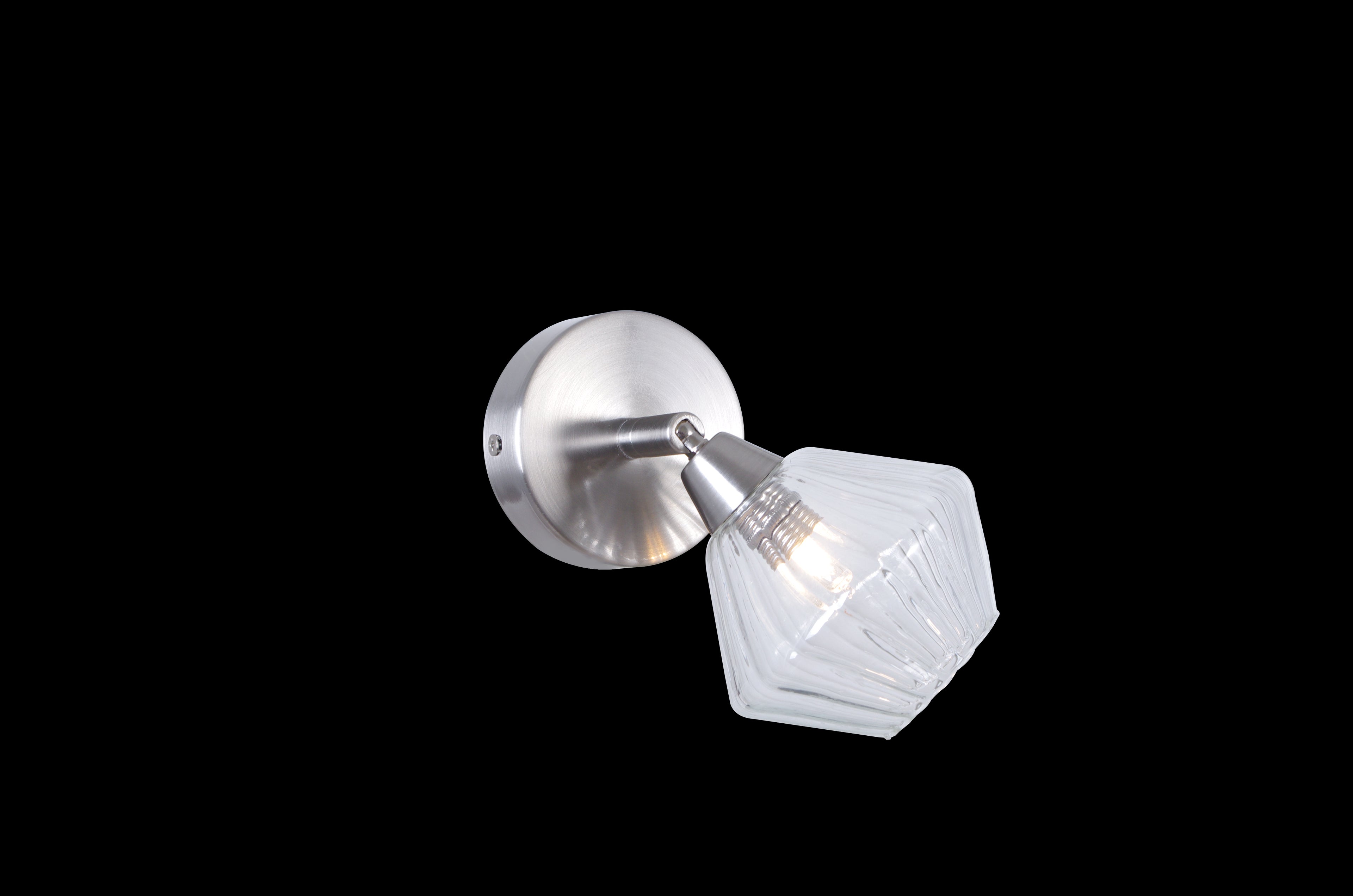 Applique orientable Diamant nickel satiné hj5149-1sc