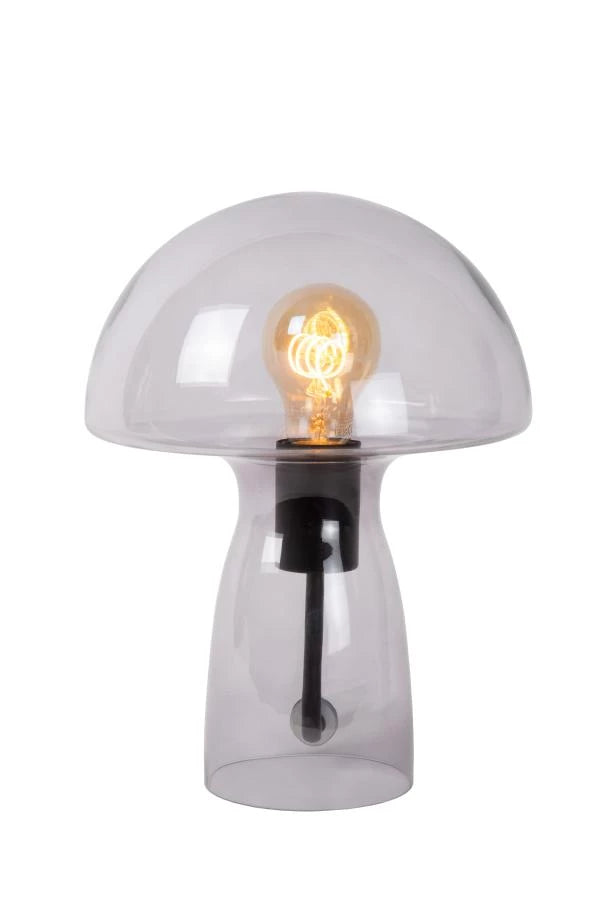 Lampe FUNGO gris fumé H28 LUCIDE 10514/01/65