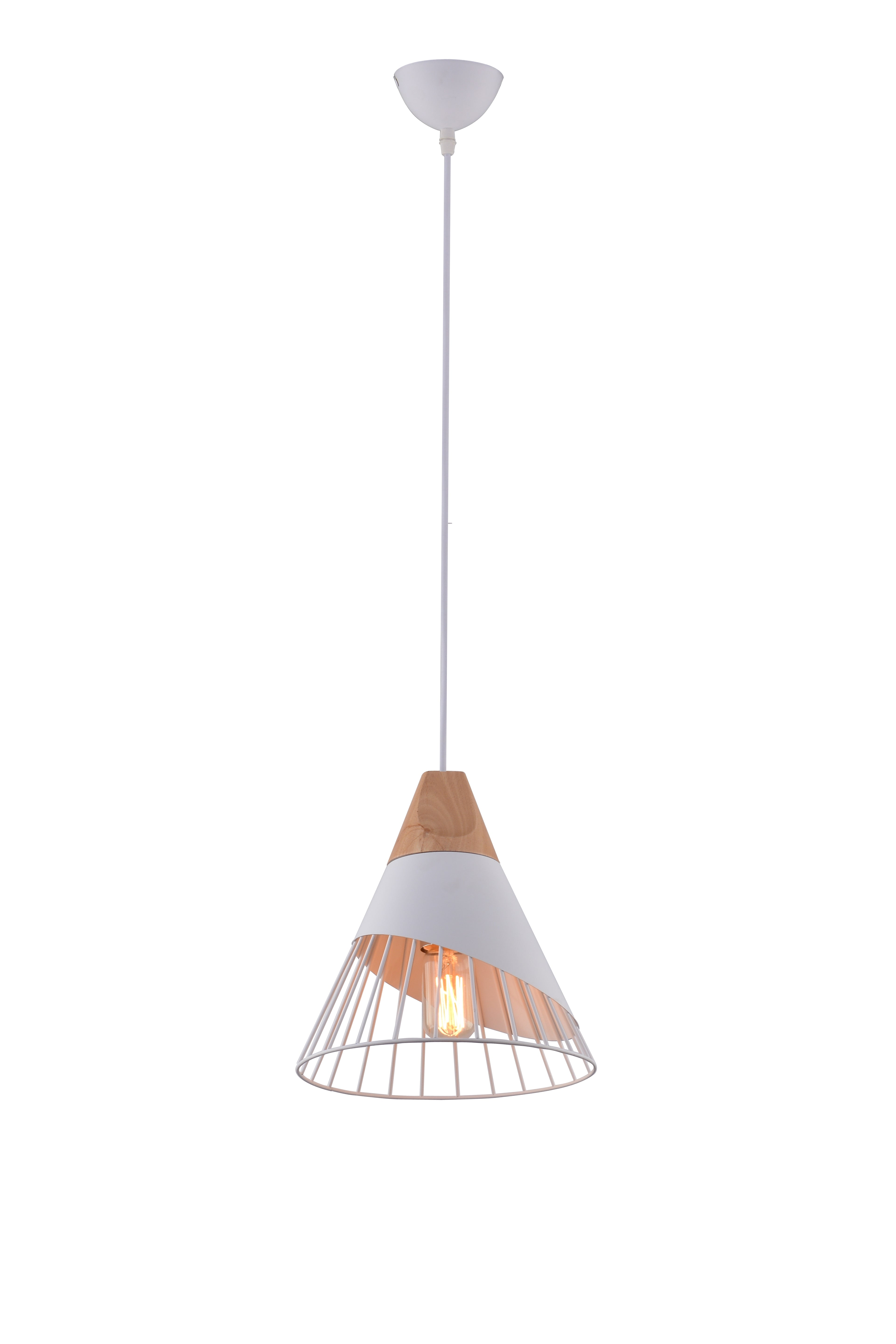 Suspension Scandinave blanc D25 LD 42341