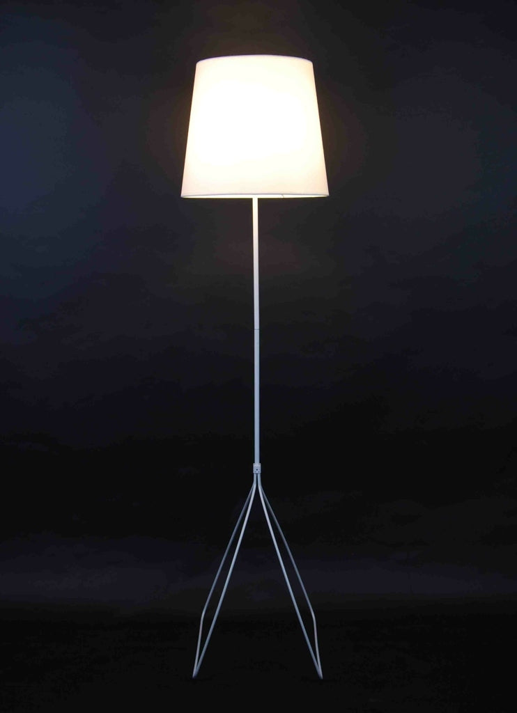 Lampadaire Tripod blanc H140 LD 1177