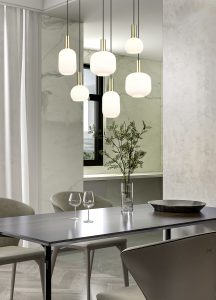 Suspension Diva blanche/or 6L 319800608