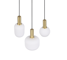 Suspension Diva blanche/or 3L 319830308