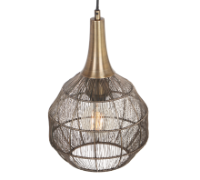 Suspension Soraya laiton/noir diam 26 365430104