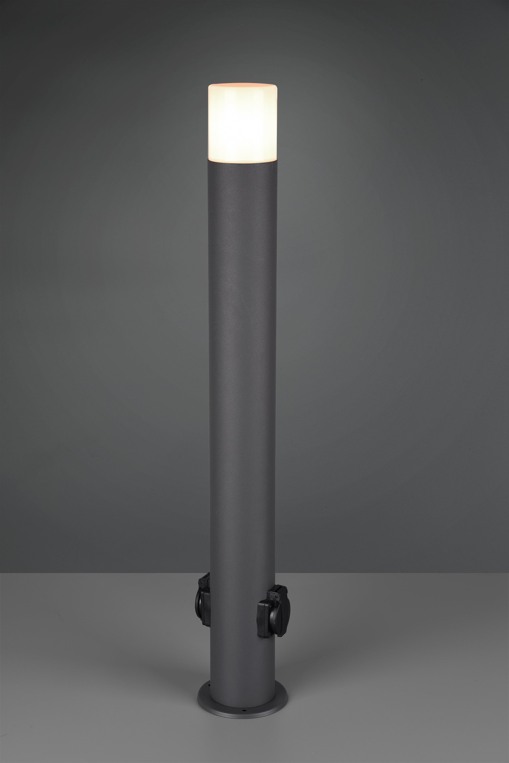 Borne Hoosic anthracite gm avec prise 424067142