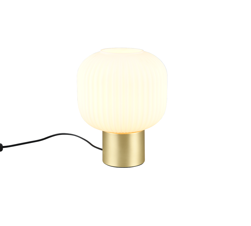 Lampe Diva blanche/or 519800108