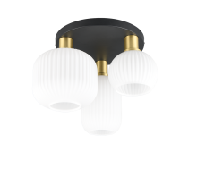 Plafonnier Diva blanc/or 619800308