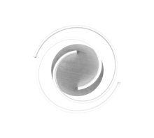 Plafonnier Caya alu 641910205
