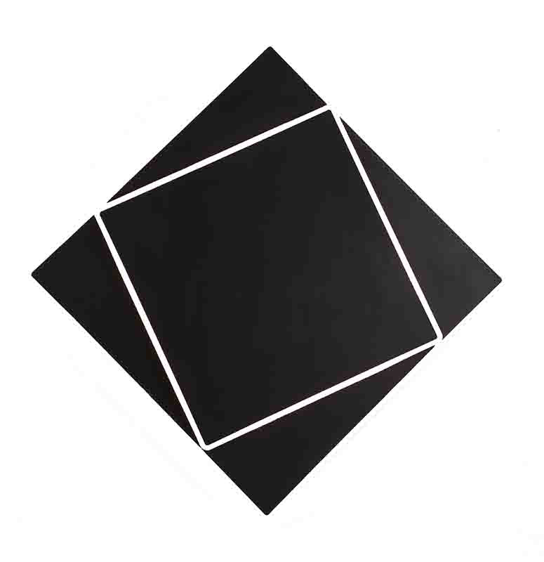 Applique Dakla noire mm 6428