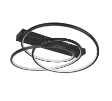 Plafonnier Darvin noir 649110132