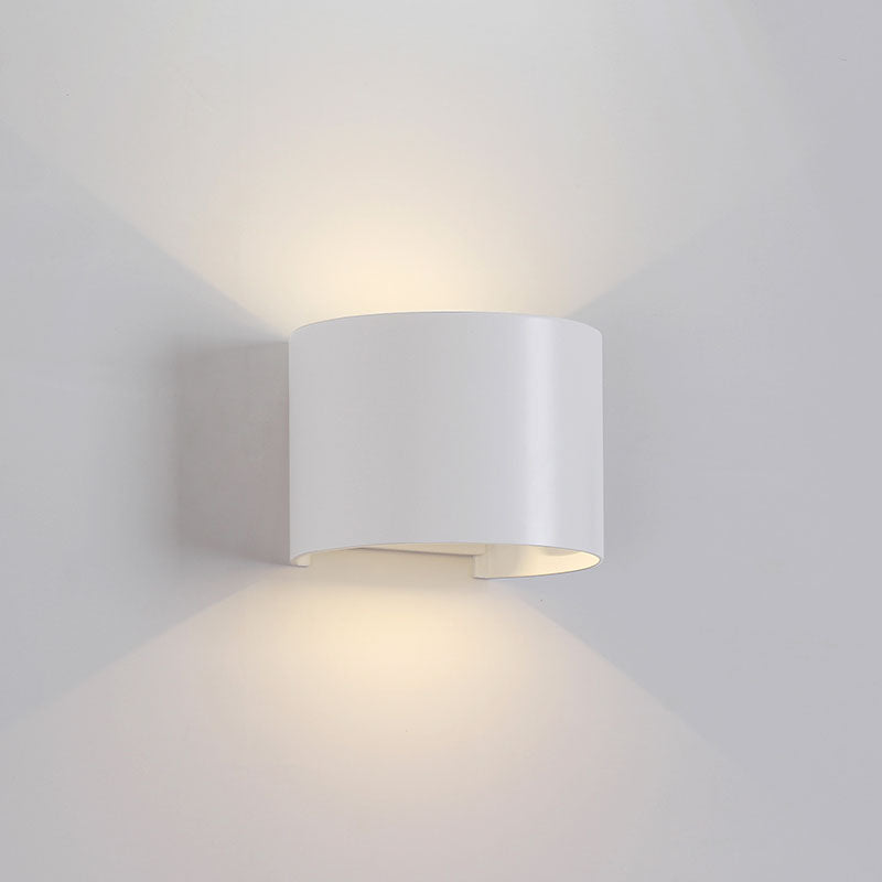 Applique Davos ronde blanche 3000k Mantra 6523