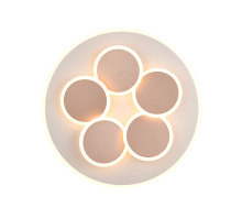 Plafonnier Mandala gris/café 653210676