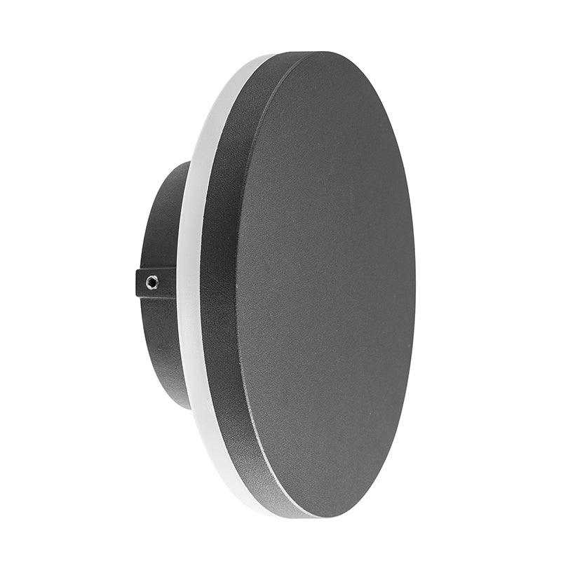 Applique Bora ronde extérieure gris anthracite 6534