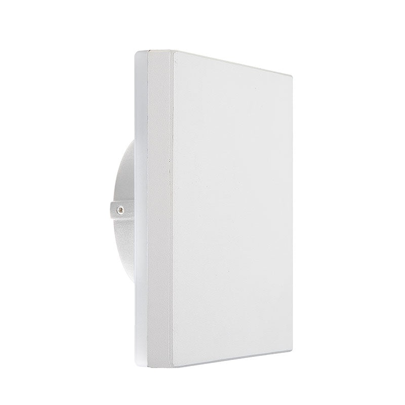 Applique Bora extérieure carrée blanche 6537