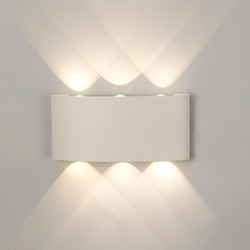Applique Arcs blanche pm 6541