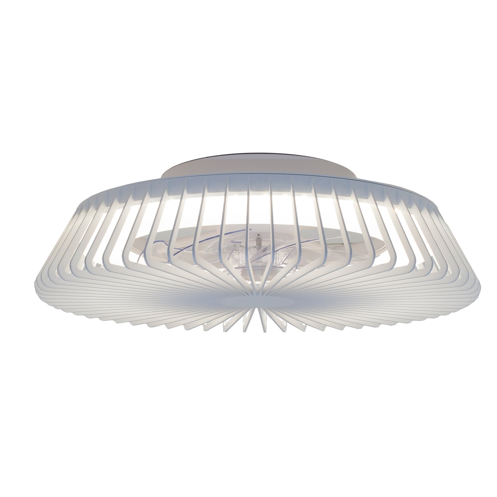 Plafonnier ventilateur Himalaya blanc Mantra 7120