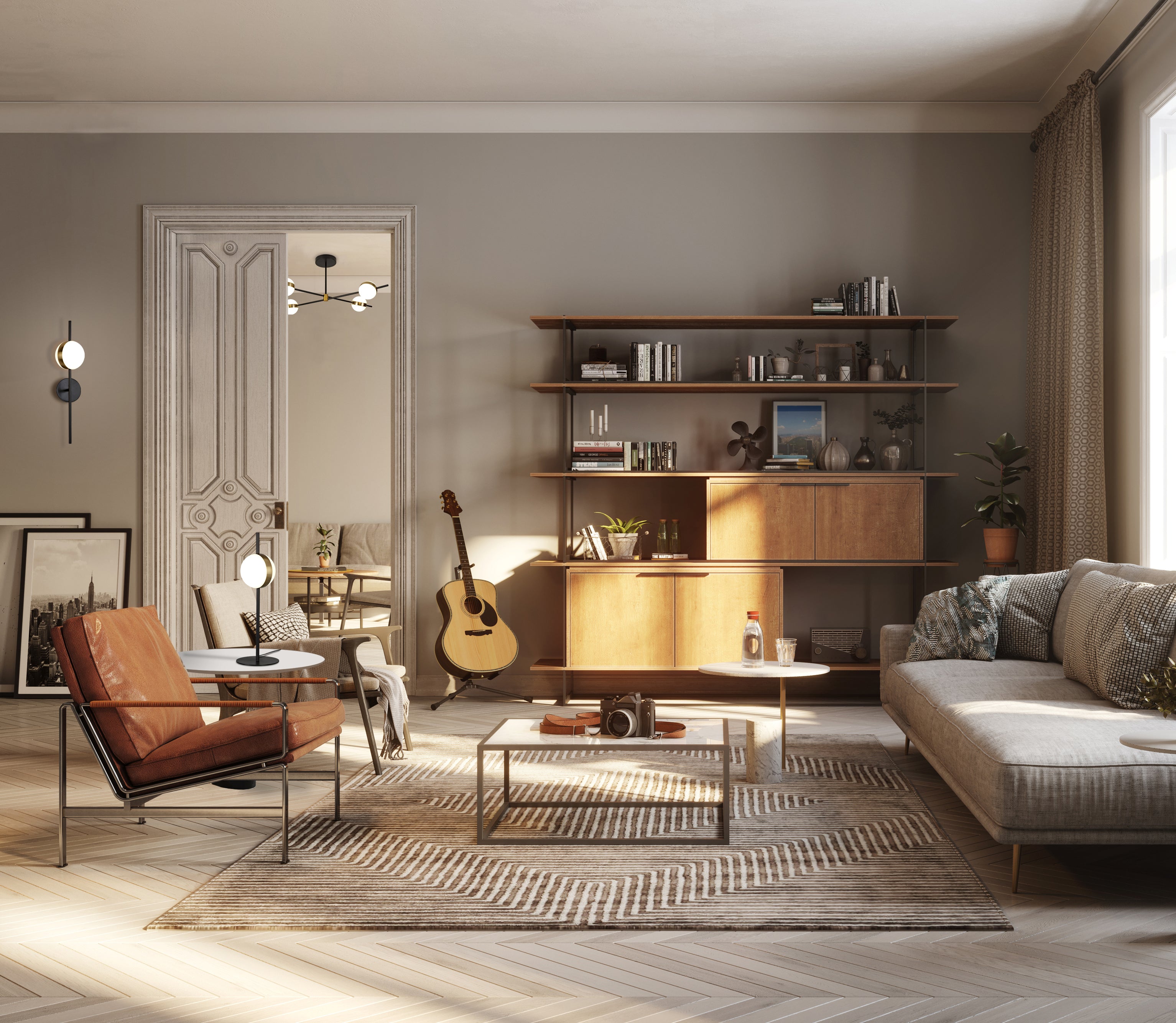 Applique Cuba noir et or Mantra 7163