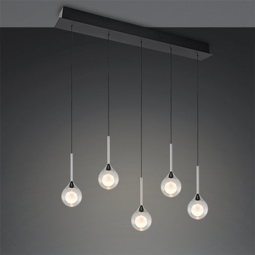 Suspension monte et baisse CALISTO 5 lumières TRIO 394910532