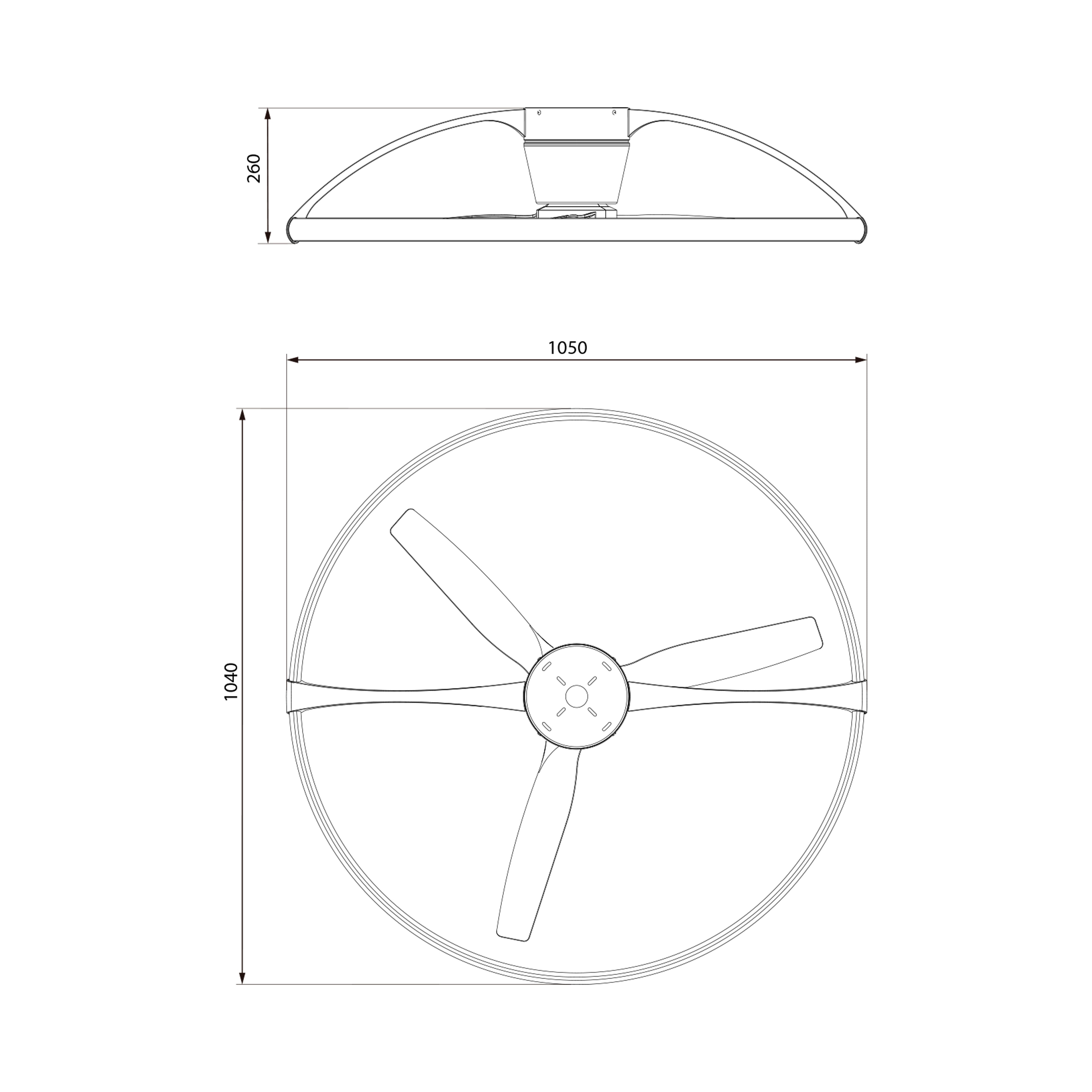 Plafonnier ventilateur Nepal noir Mantra 7531 DISPONIBLE EN SEPTEMBRE