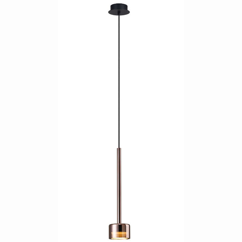 Suspension Tonic verre cuivre Mantra 7877
