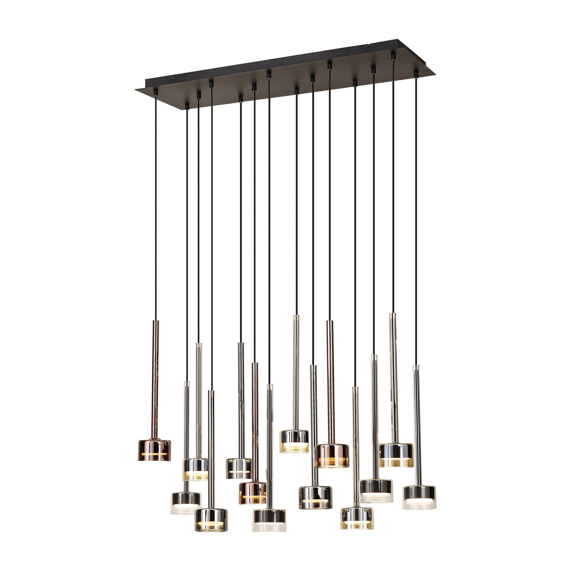 Suspension cascade TONIC 14 lumières Mantra 7878