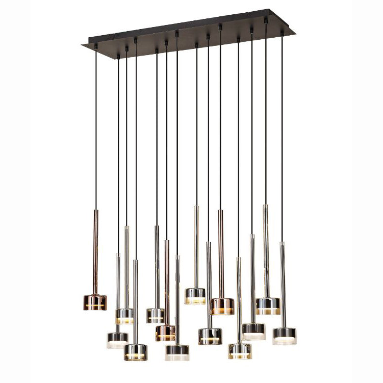 Suspension cascade Tonic 14 lumières Mantra 7878