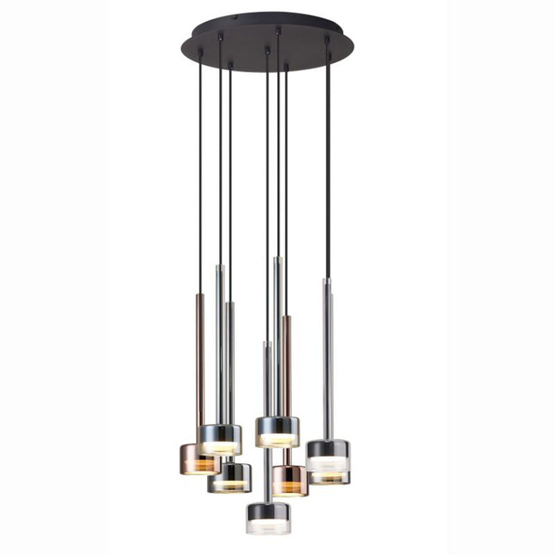 Suspension cascade Tonic 8 lumières D41 Mantra 7881
