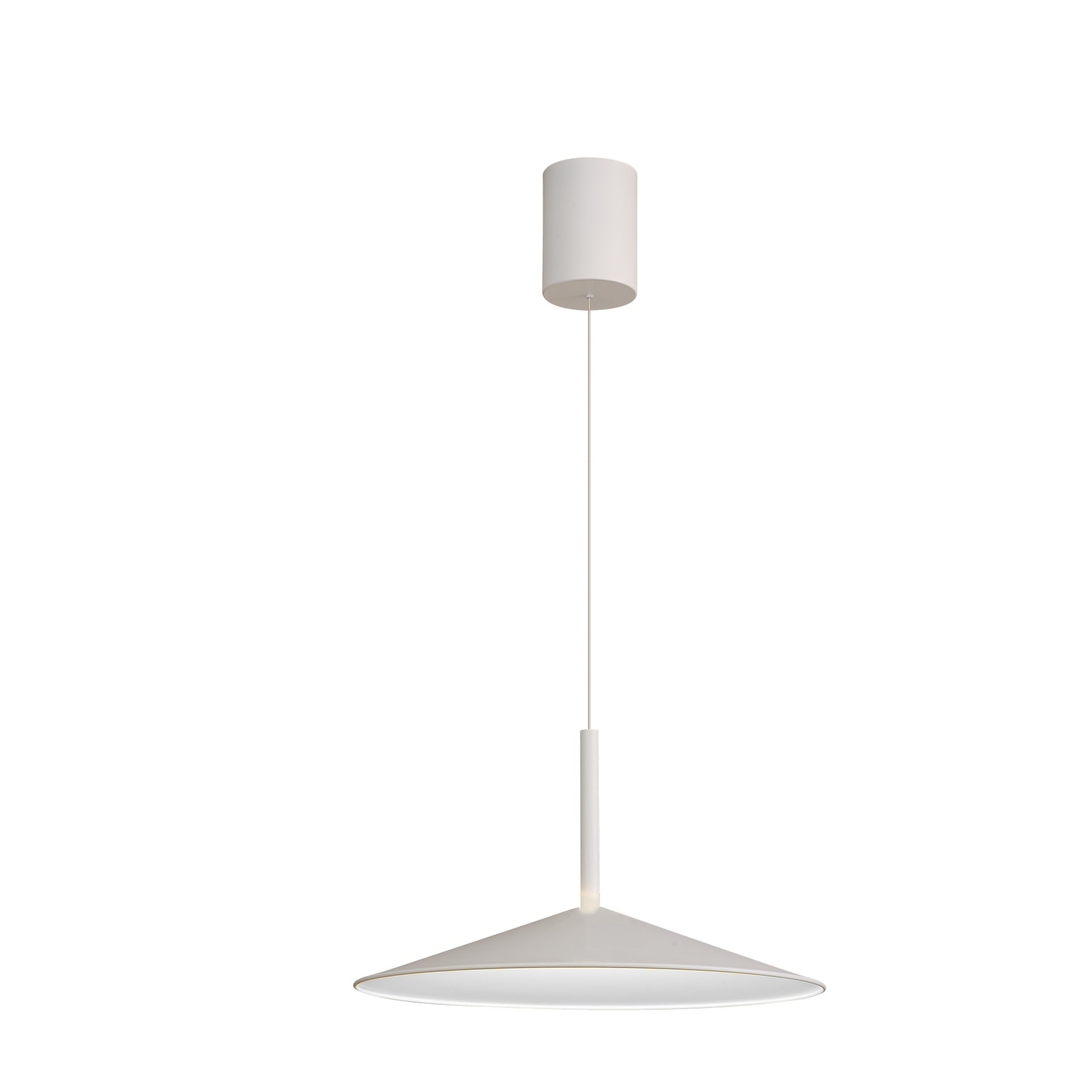 Suspension monte et baisse CALICE blanche D47,5 Mantra 7890