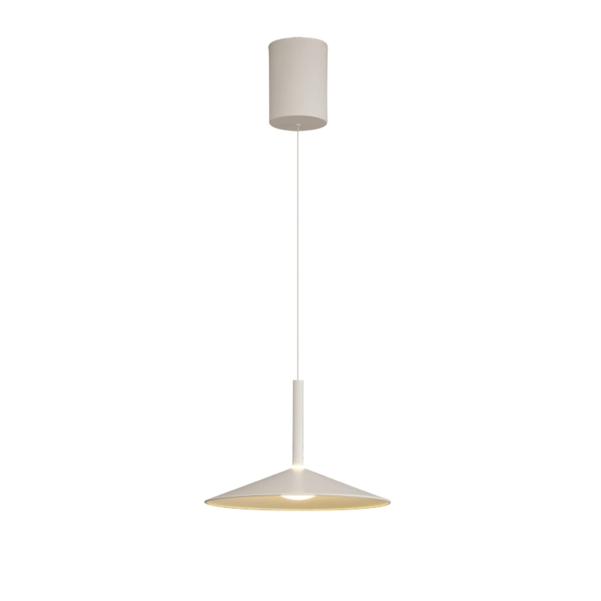 Suspension monte et baisse CALICE blanche D32 Mantra 7894