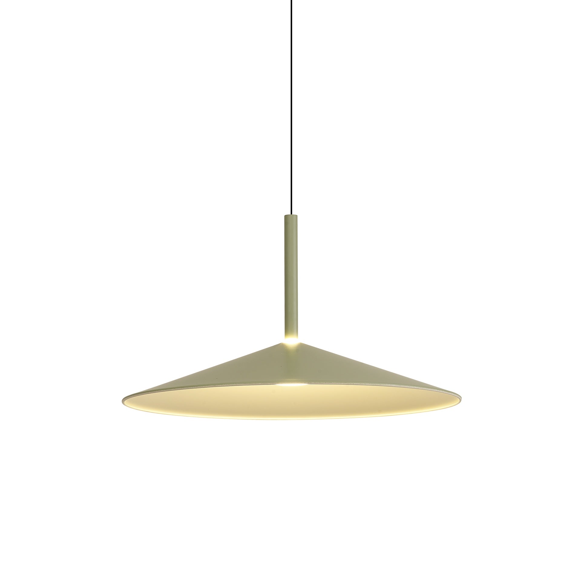 Suspension monte et baisse CALICE vert sauge D47,5 Mantra 7898