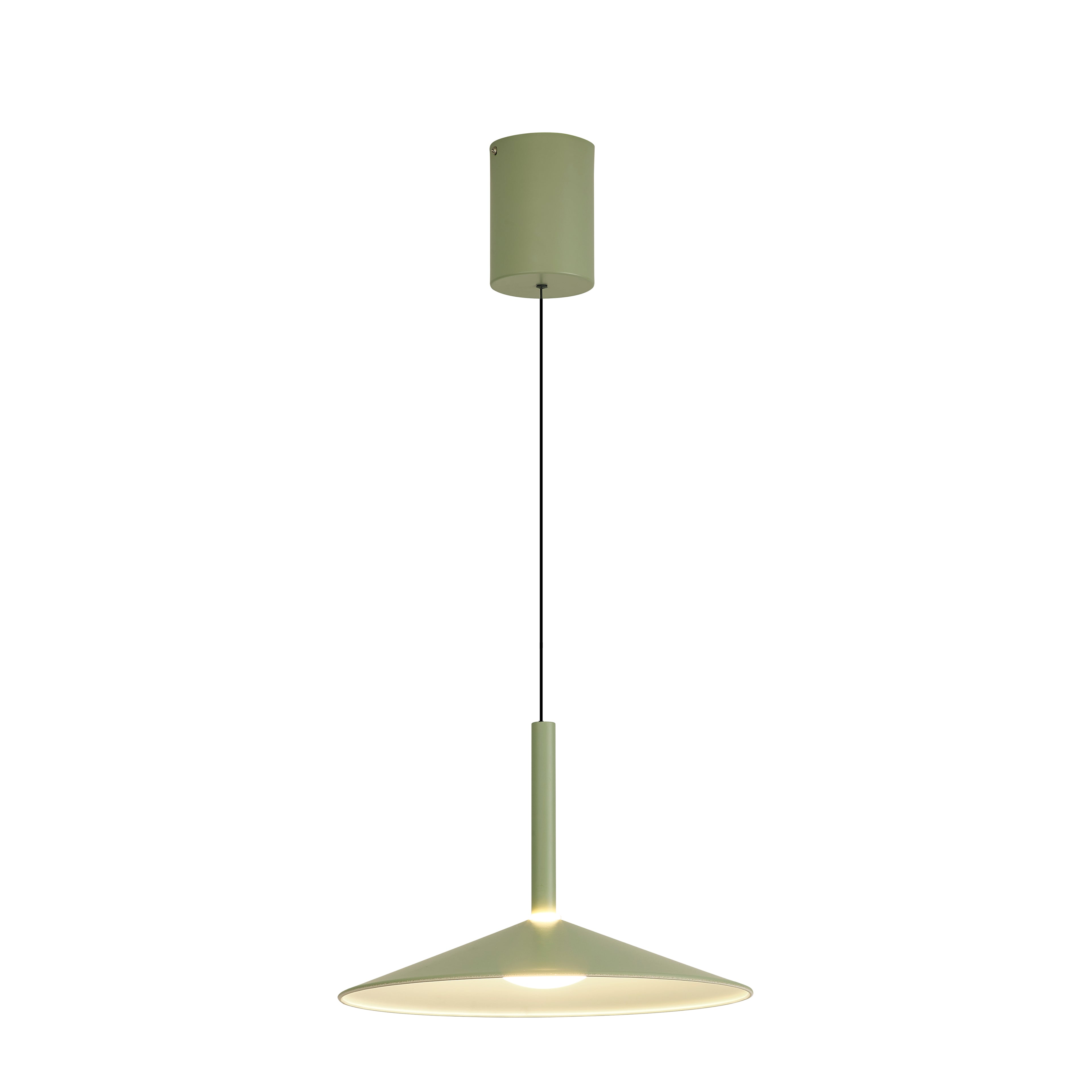 Suspension monte et baisse Calice vert sauge D32 Mantra 7899