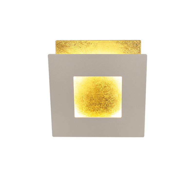 Applique Dalia blanche et or mm 8119