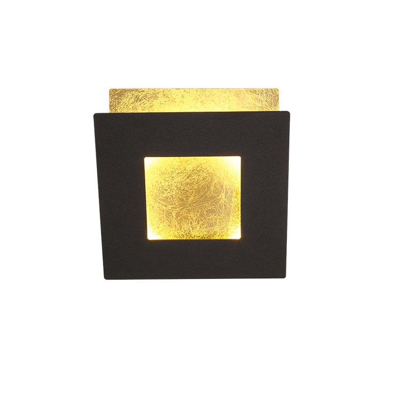 Applique Dalia noir et or mm 8116