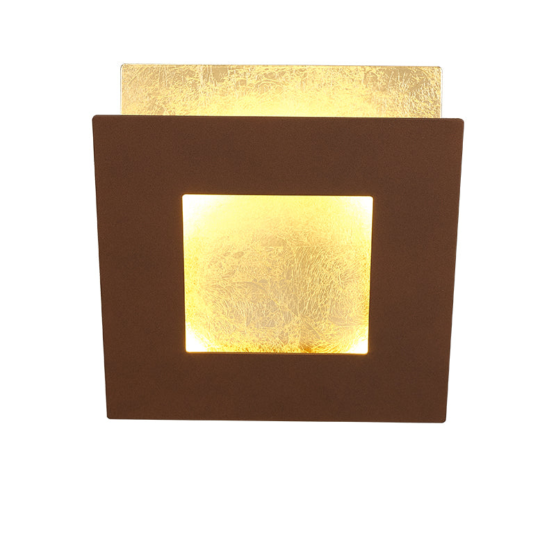 Applique Dalia rouille et or gm 8117