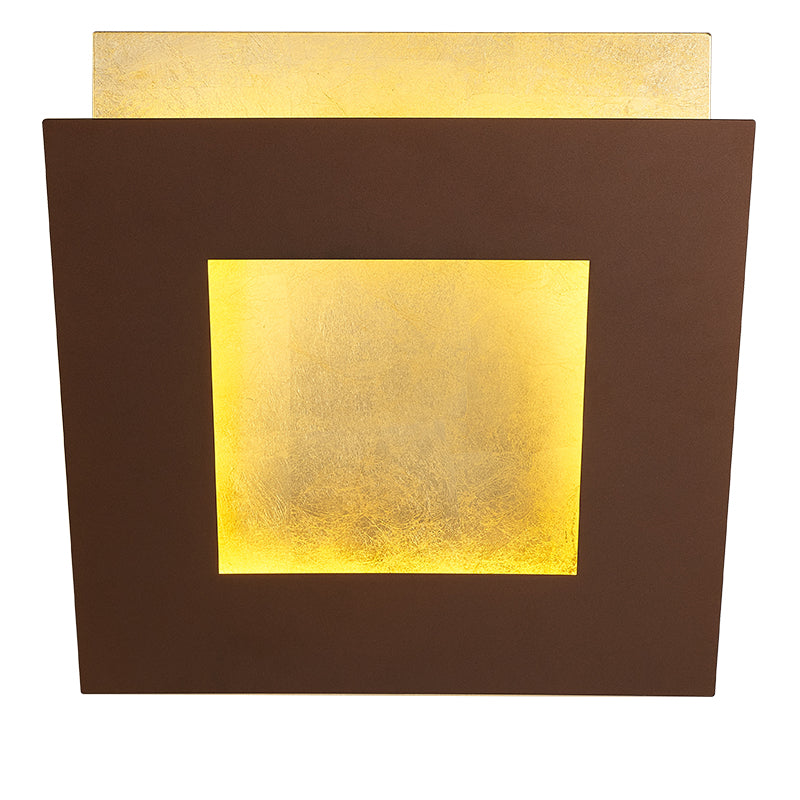 Applique Dalia rouille et ot tgm 8146