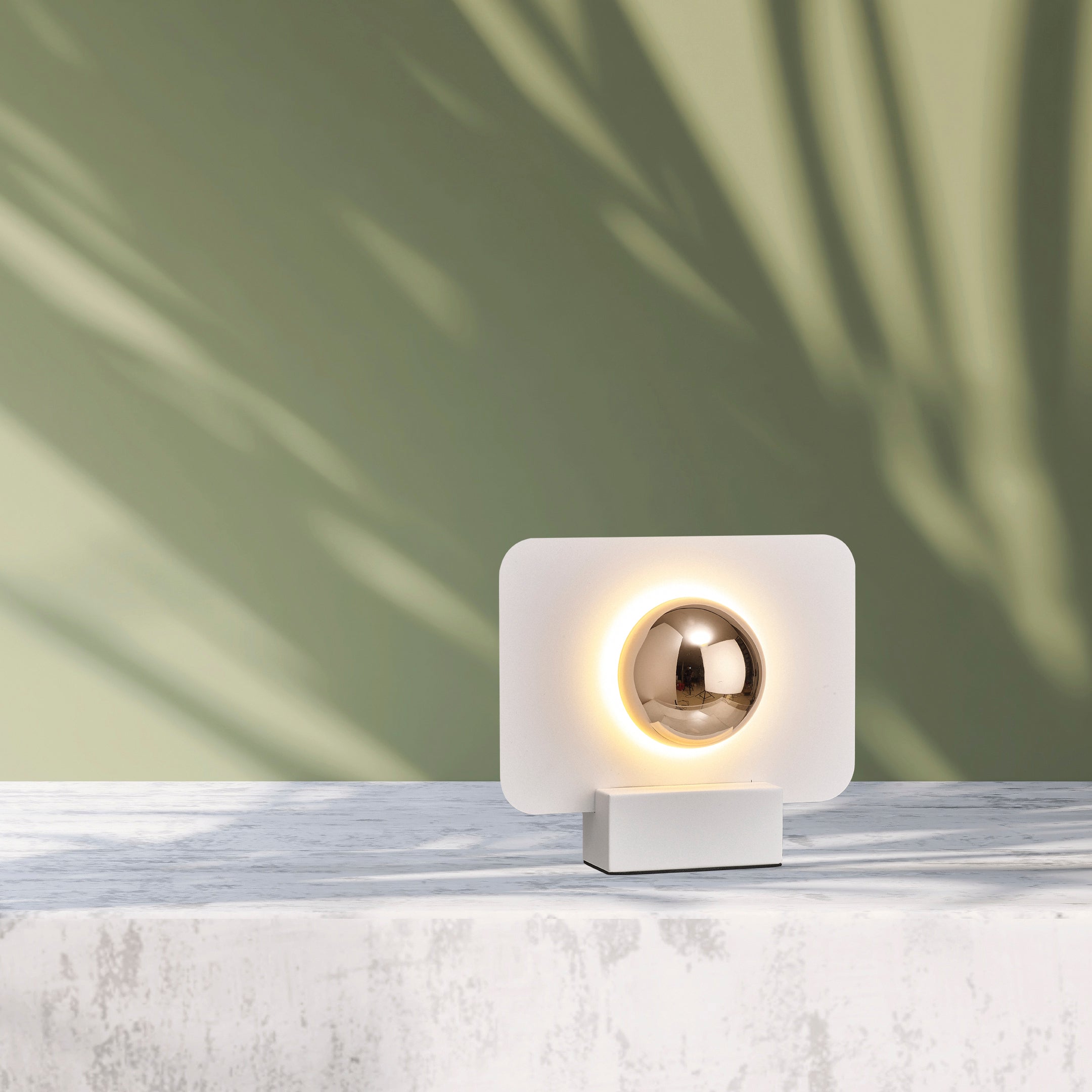 Lampe Alba blanche Mantra 8415