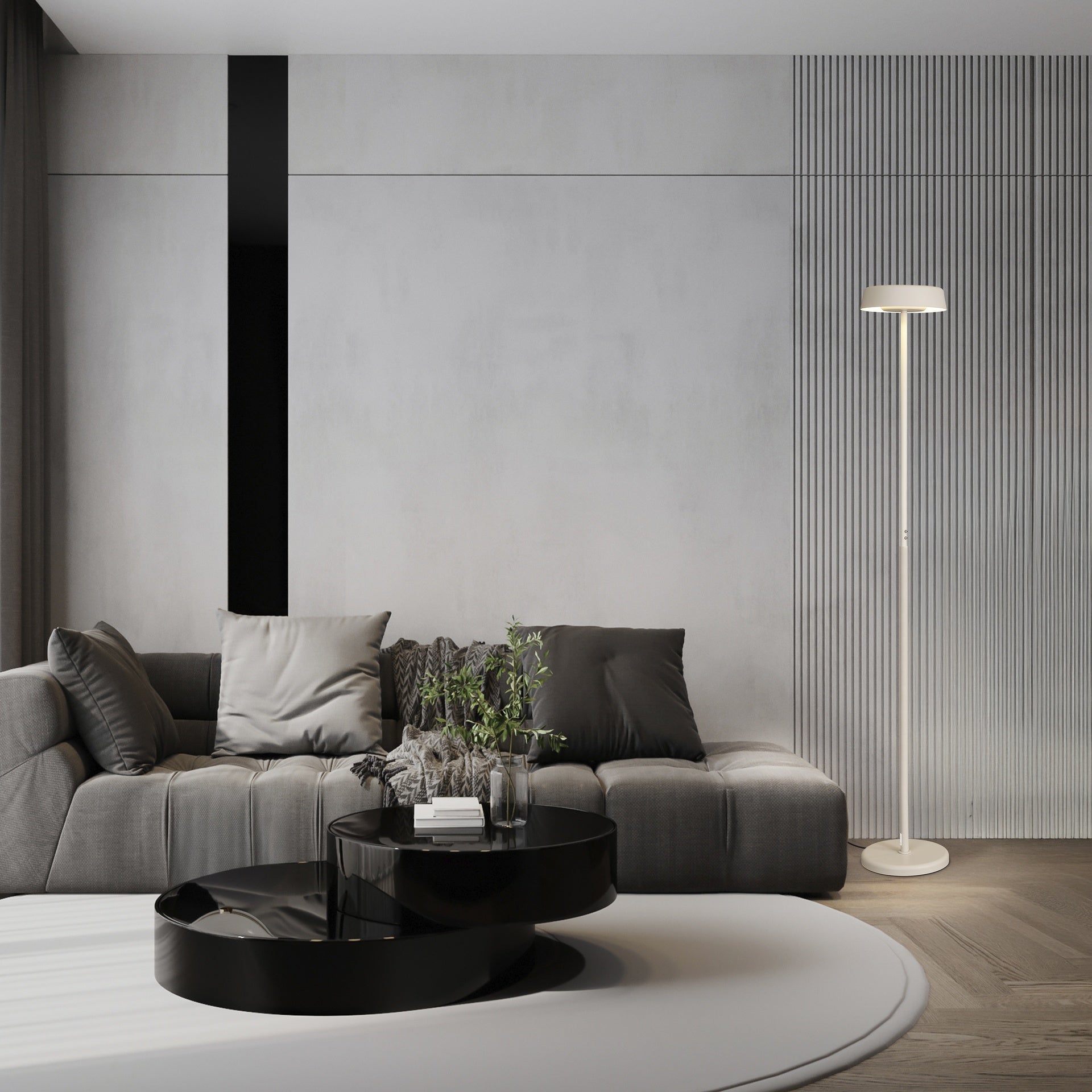 Lampadaire NOA II Blanc D28 Mantra 8566