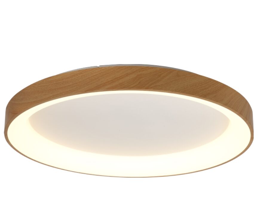 Plafonnier Niseko aspect bois D65 Mantra 8586