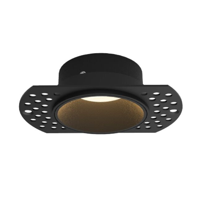 Spot encastré Lances noir D6,2 Mantra 8665