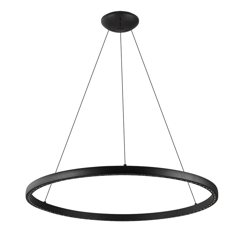 Suspension Riumar Noire cylindrique D92,8 Mantra 8676