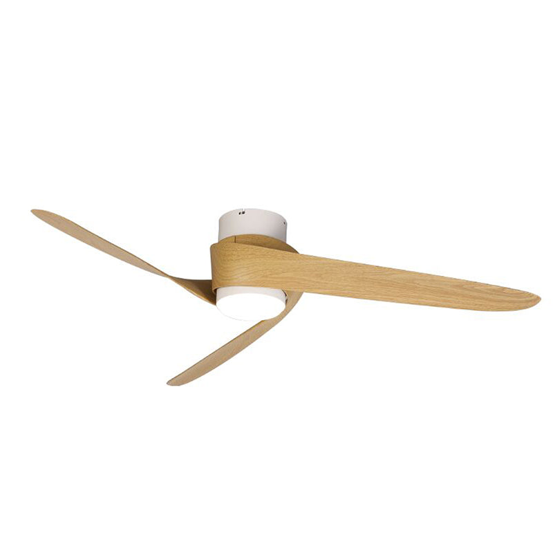 Plafonnier ventilateur Groënland aspect bois 8710