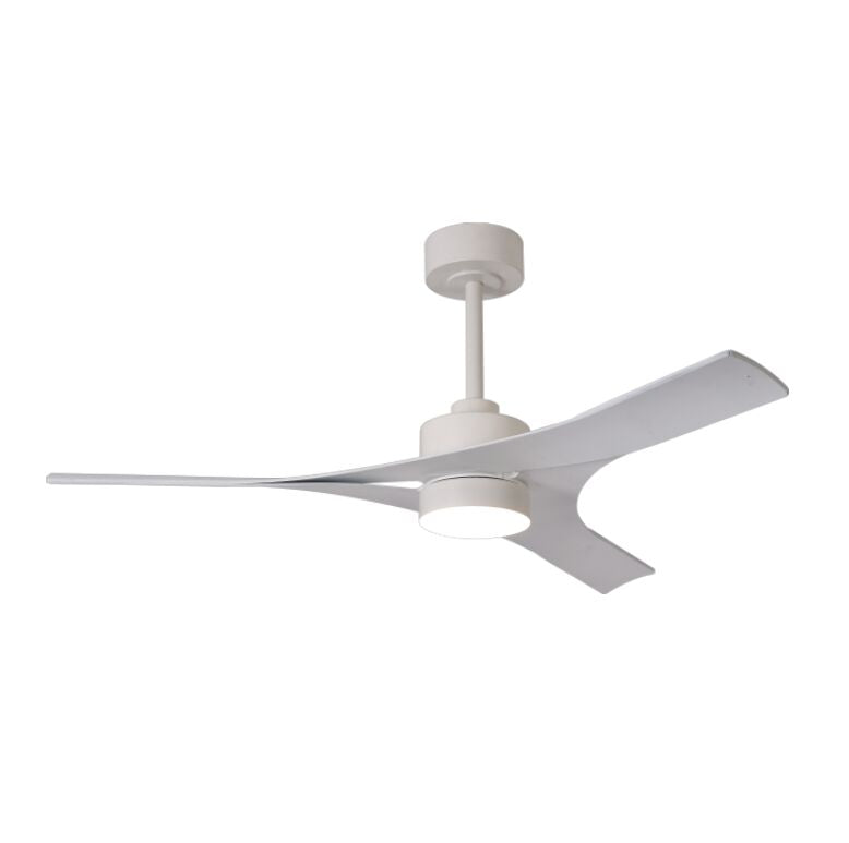 Plafonnier ventilateur Thai blanc Mantra 8714