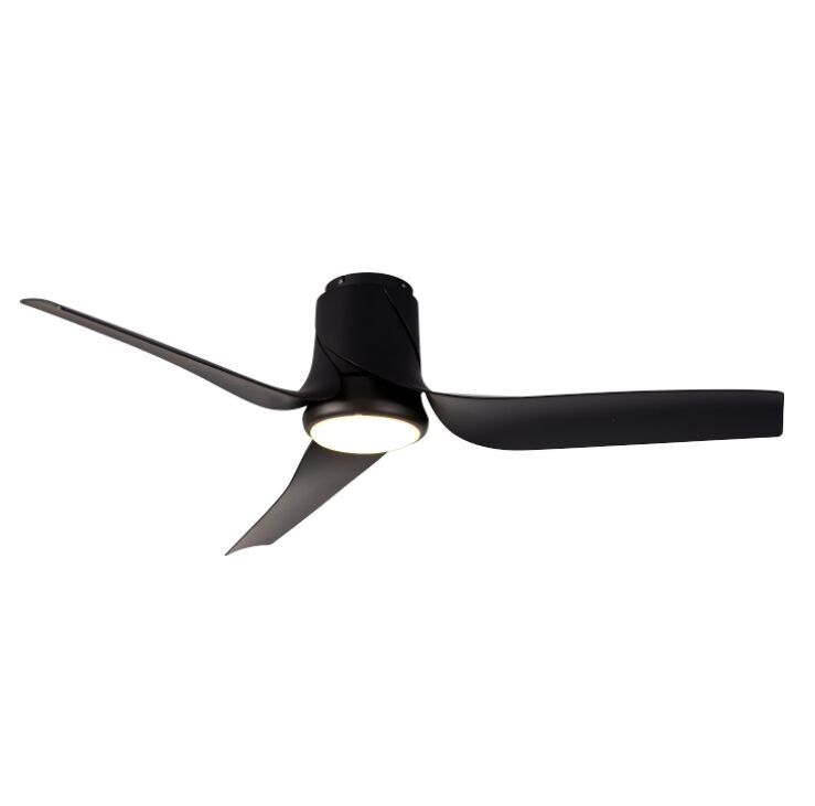 Plafonnier ventilateur Ushuaia noir D133,5 Mantra 8718