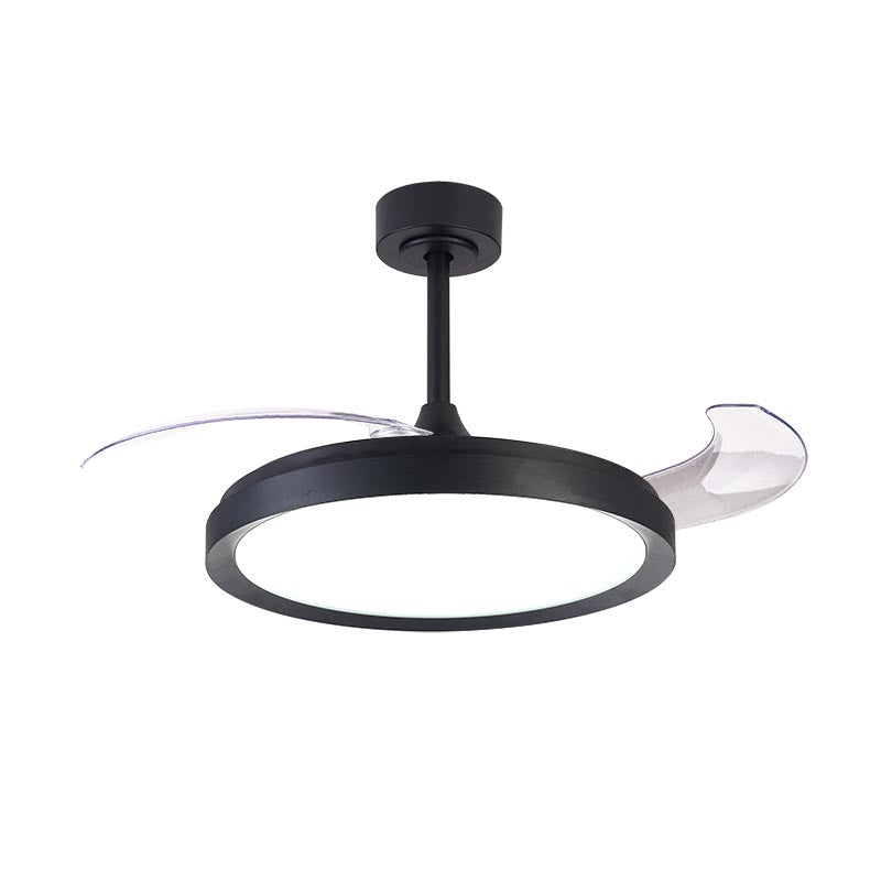 Plafonnier ventilateur Mistral noir Mantra 8828