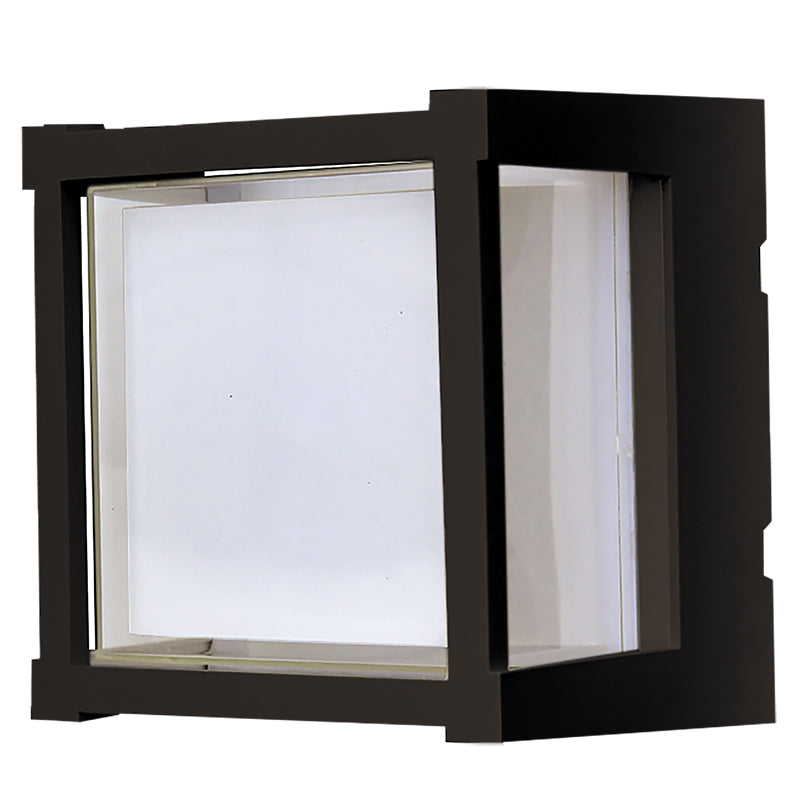 Plafonnier, applique CREEK 1 carré noir Mantra 8851