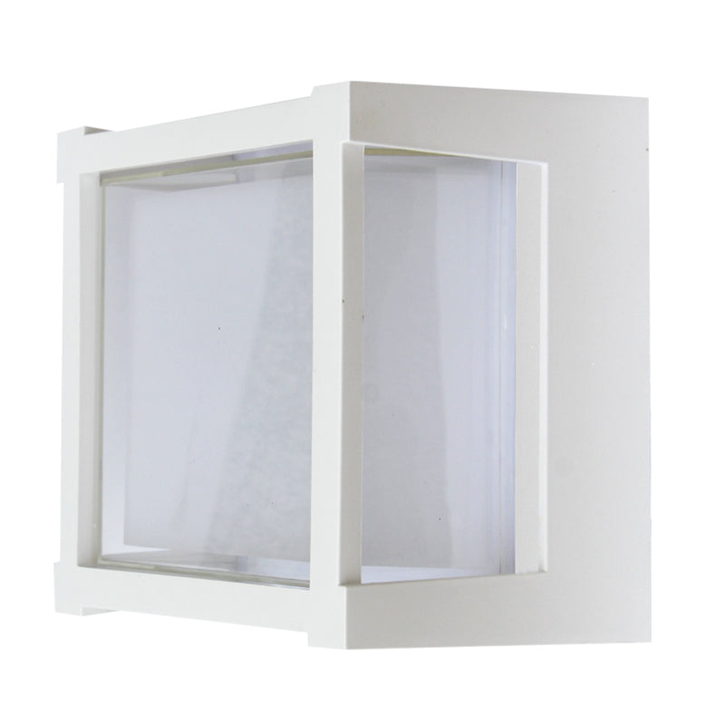 Plafonnier, applique CREEK 1 carré blanc Mantra 8852