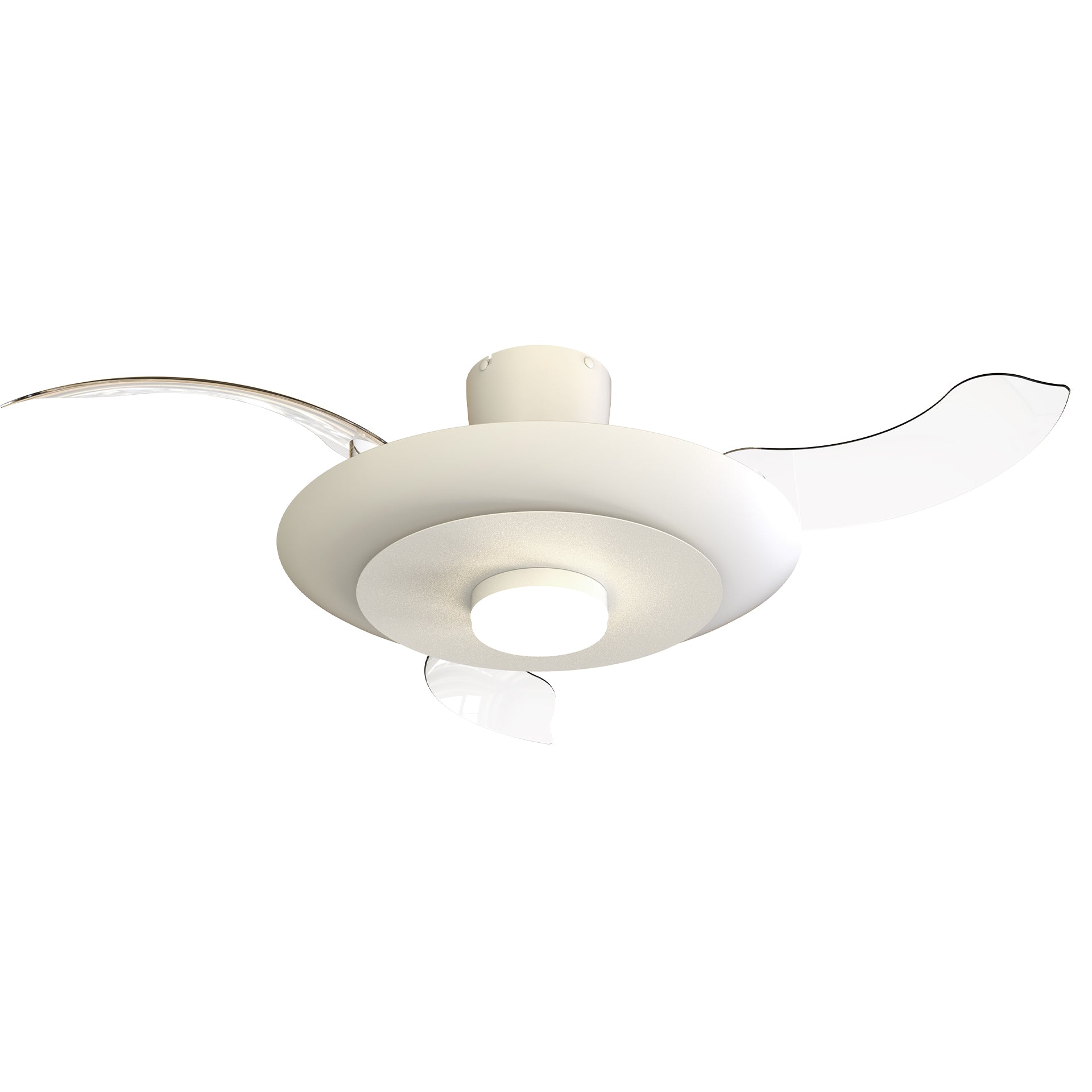 Plafonnier ventilateur KYOTO blanc MANTRA 9518