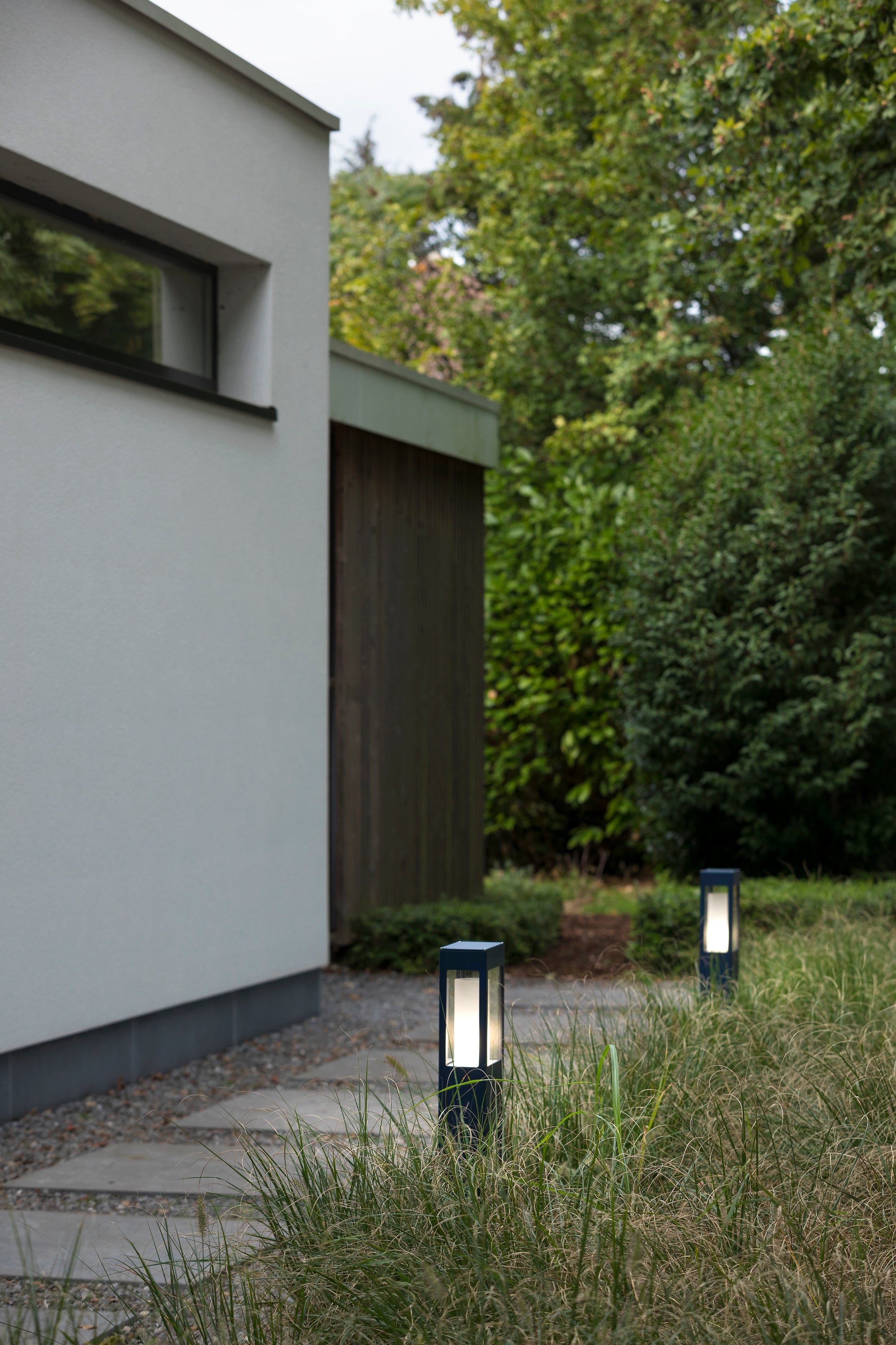 Borne Brick² N°2 Classe 3 Diffuseur PMMA noir Gris 105 108018105