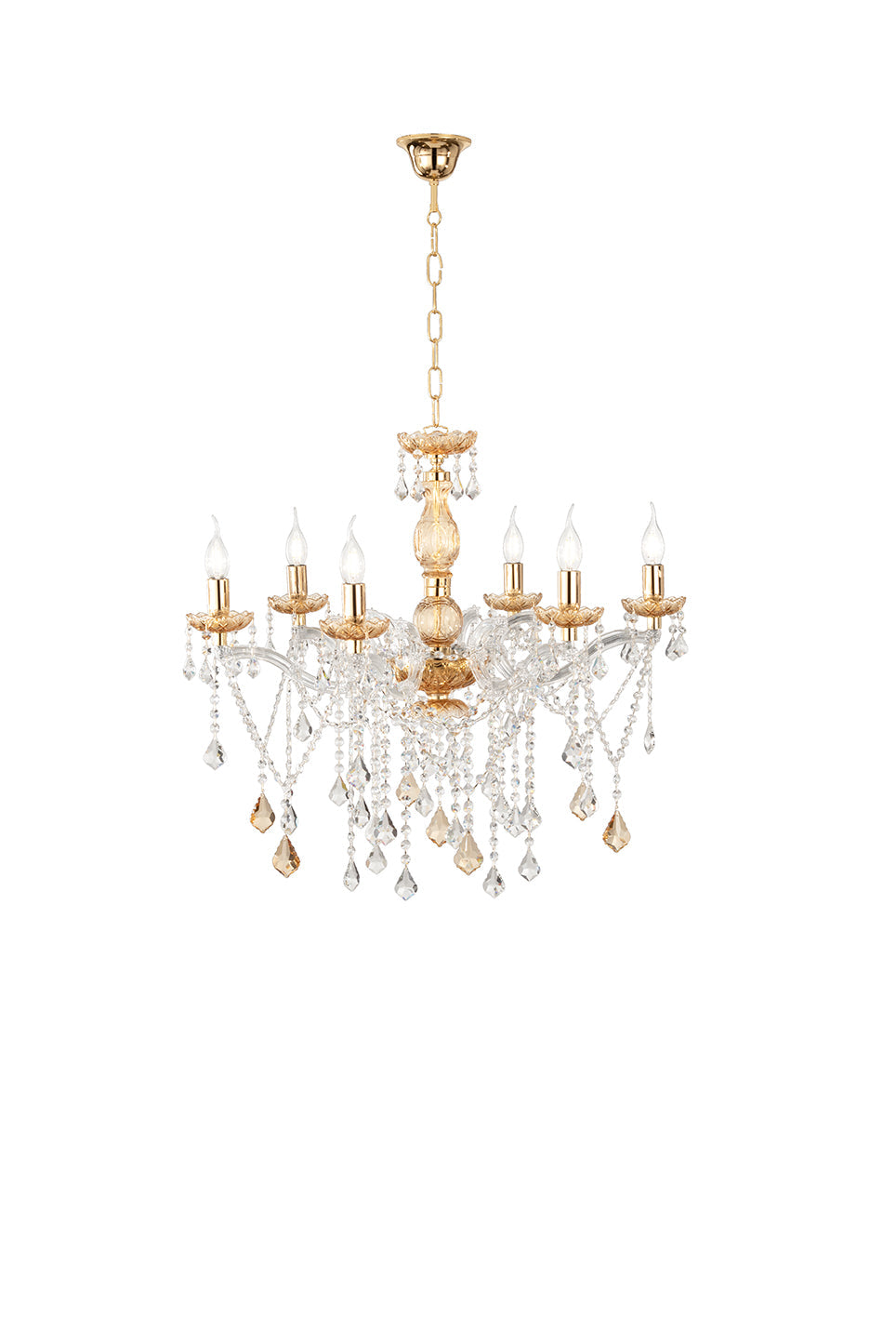 Lustre Versailles ambre 8 lp-versailles-8ambre