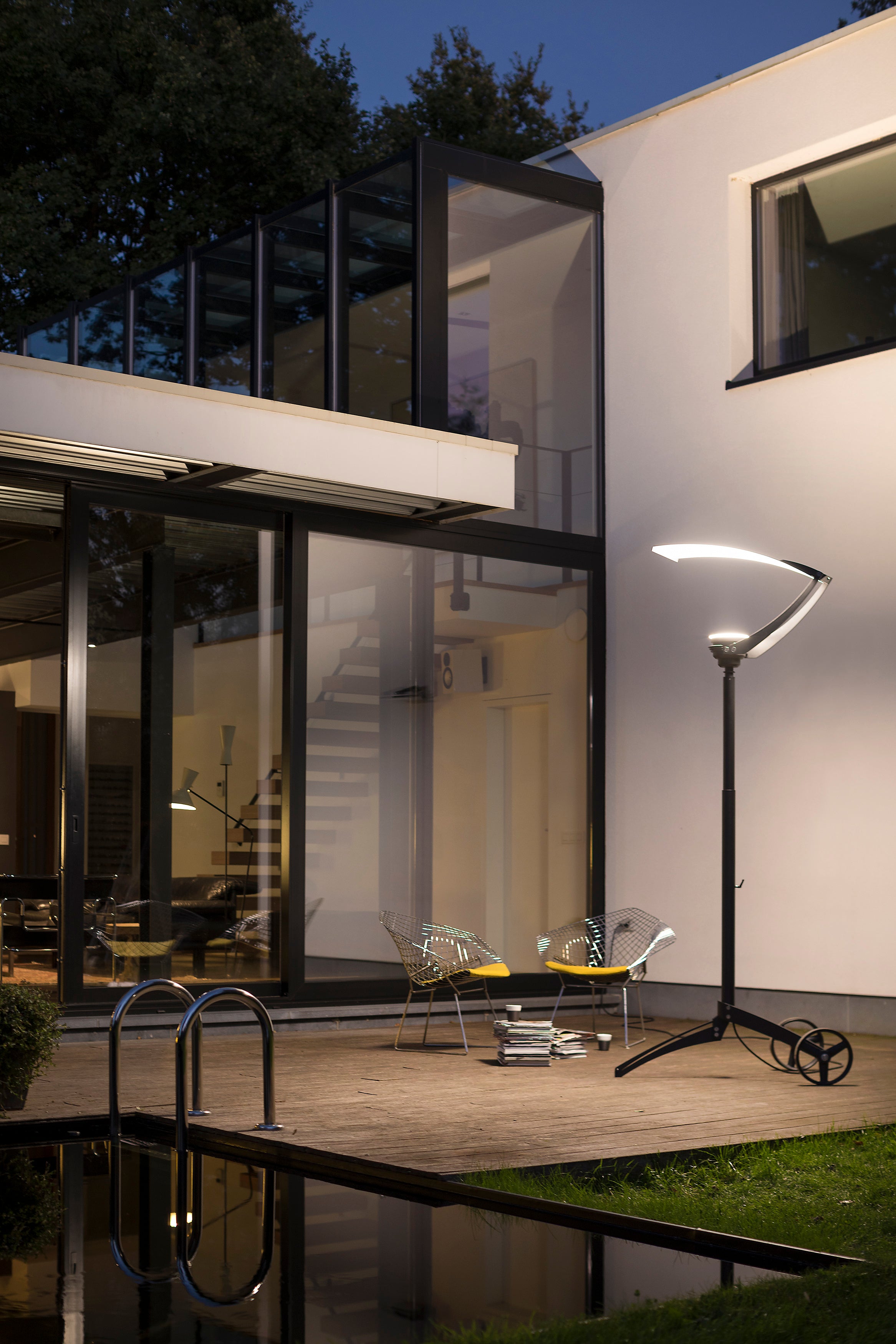 Luminaire mobile Equix N°1 Rouge vin 066 121001066