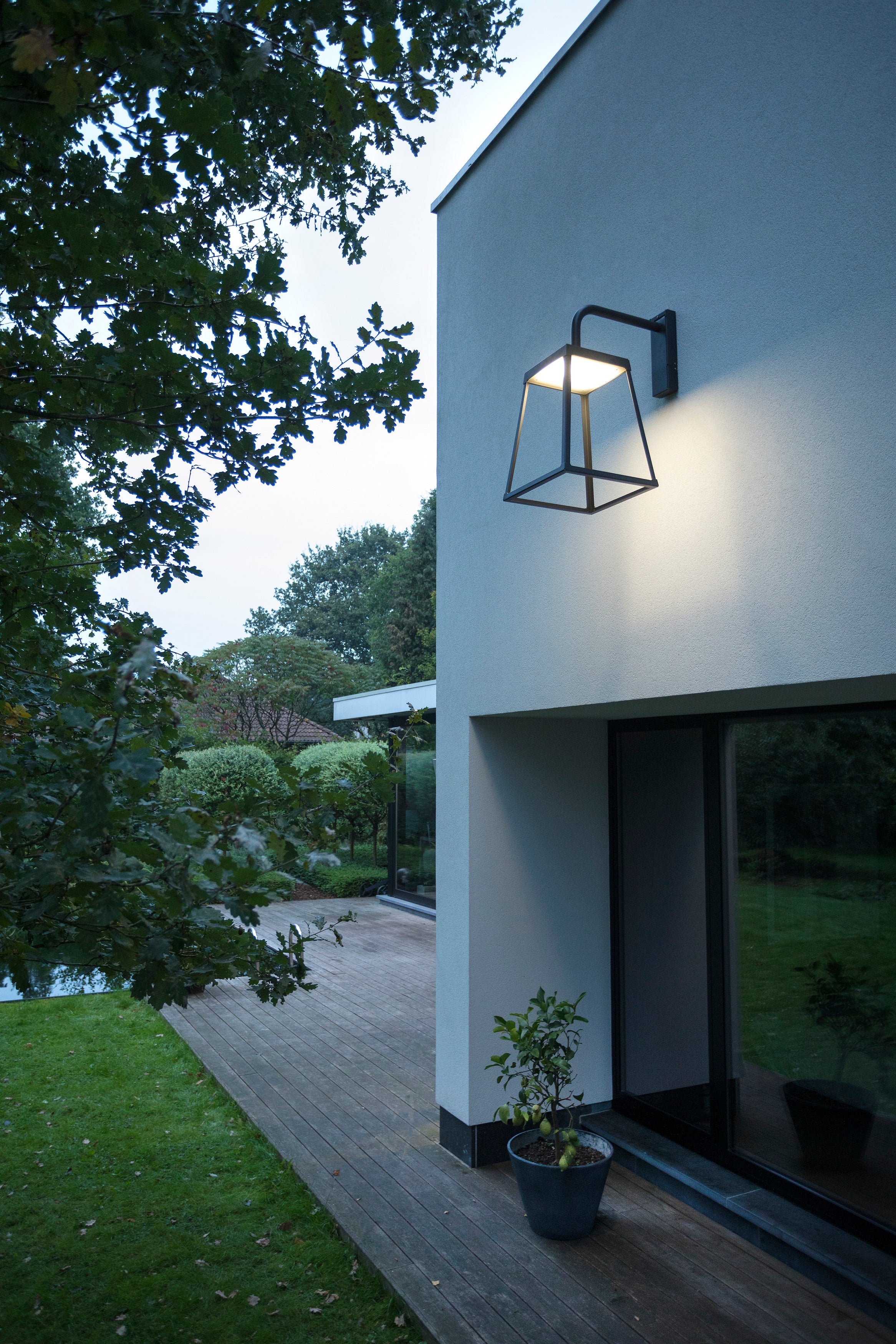 Applique Lampiok 4 N°1 LED 35w 3000°k opale Gris soie 105 175023105